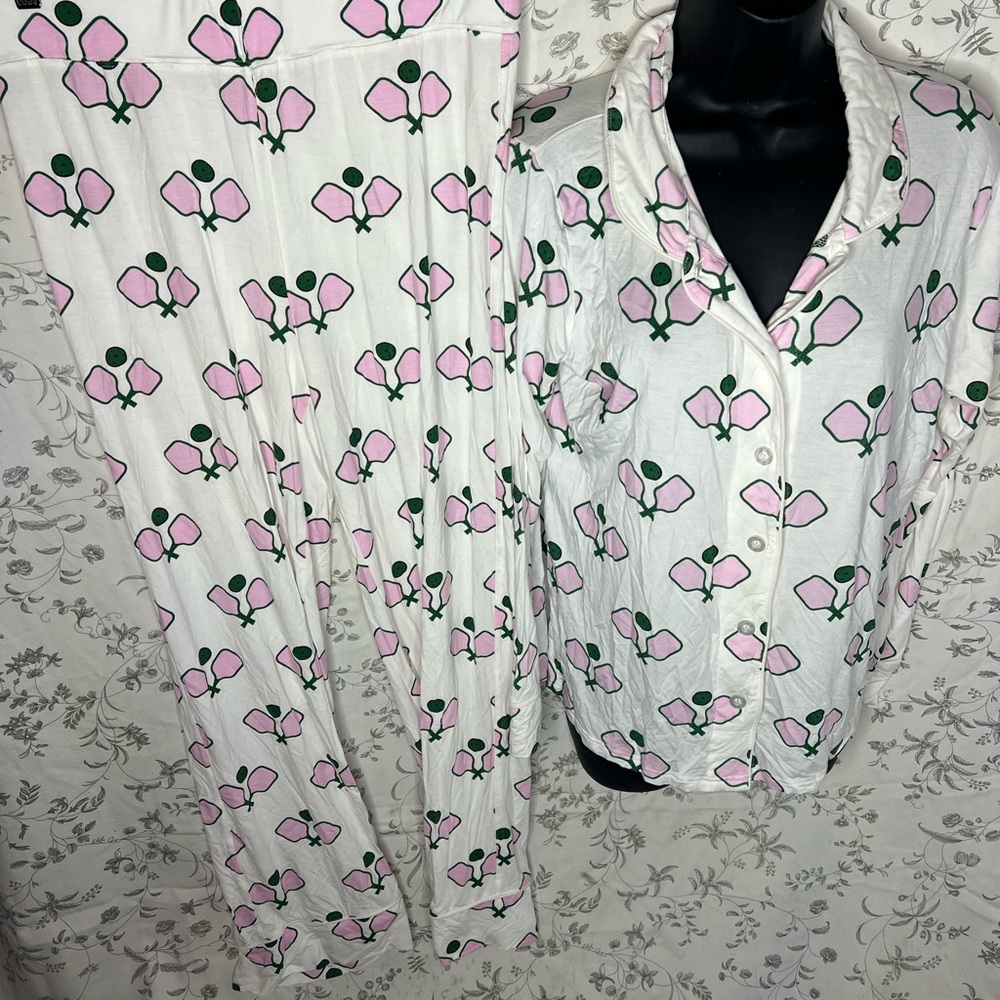Mark and Graham Toss Designs Pickle Ball Pajamas Medium Pickleball